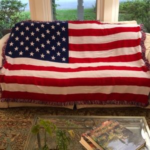 American Flag Blanket